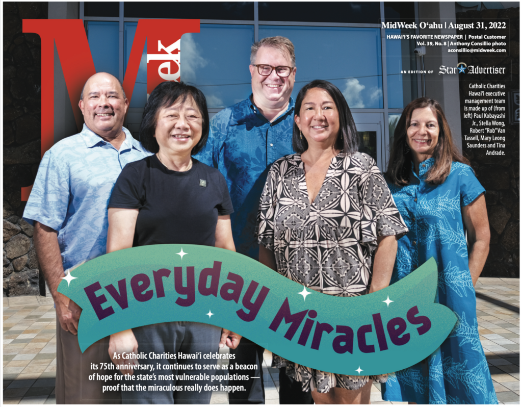 Catholic Charities Hawaiʻi On The Cover Of MidWeek! - Catholic ...